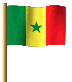 Senegal Flagge Fahne GIF Animation Senegal flag 
