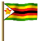 Simbabwe Flagge Fahne GIF Animation Zimbabwe flag 