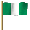 Nigeria Flagge Fahne GIF Animation Nigeria flag 