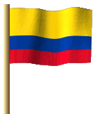 Kolumbien Flagge Fahne GIF Animation Colombia flag 