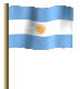 Argentinien Flagge Fahne GIF Animation Argentina flag 