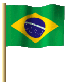 Brasilien Flagge Fahne GIF Animation Brazil flag 