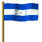 Honduras Flagge Fahne GIF Animation Honduras flag 
