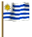 Uruguay Flagge Fahne GIF Animation Uruguay flag 