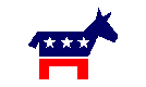 Vereinigte Staaten von Amerika - USA - Democratic Party Flagge Fahne USA United States - Democratic Party flag 