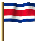 Costa Rica Flagge Fahne GIF Animation Costa Rica flag 