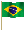 Brasilien Flagge Fahne GIF Animation Brazil flag 