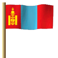 Mongolei Flagge Fahne GIF Animation Mongolia flag 