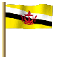 Brunei Flagge Fahne GIF Animation Brunei flag 