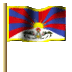 Tibet (China) flag 30 x 46 cm