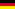 Deutschland Fahne / Flagge 15x8 Pixel