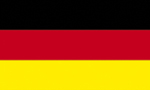 Deutschland Fahne / Flagge 90x150 Pixel