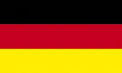 Deutschland Fahne / Flagge 250x150 Pixel