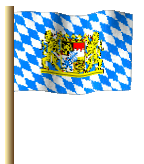 Bayern Raute mit Löwenwappen Flagge Fahne GIF Animation Bavaria flag 