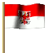 Brandenburg Flagge Fahne GIF Animation Brandenburg flag 