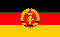 Deutsche Demokratische Republik DDR Flagge Fahne German Democratic Republic GDR flag 
