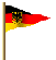 Deutschland Auto Flagge Fahne GIF Animation Germany Car flag 