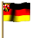 Rheinland-Pfalz Flagge Fahne GIF Animation Rhineland-Palatinate flag 