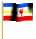 Mecklenburg-Vorpommern Flagge Fahne GIF Animation Mecklenburg-Western Pomerania flag 