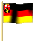 Rheinland-Pfalz Flagge Fahne GIF Animation Rhineland-Palatinate flag 