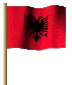 Albanien Flagge Fahne GIF Animation Albania flag 