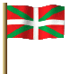 Baskenland Flagge Fahne GIF Animation Basque Country flag 
