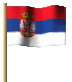 Serbien Flagge Fahne GIF Animation Serbien flag 