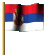 Serbien Flagge Fahne GIF Animation Serbia flag 