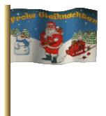 Weihnachten Flagge Fahne GIF Animation christmas flag 