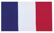 France Clip-On Window Car Flag