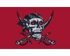 Pirate red with sword flag 90 x 150 cm