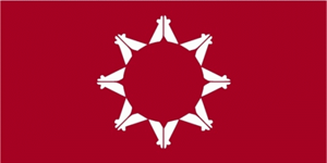 Oglala Sioux (USA) flag 90 x 150 cm