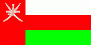 Oman Fahne / Flagge 90 x 150 cm