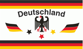 Deutschland Fahne / Flagge 90 x 150 cm