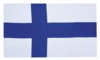Finnland Stockfahne / Stockflagge 30 x 46 cm