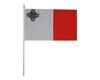 Malta Stockfahne / Stockflagge 30 x 46 cm