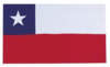 Chile flag 60 x 90 cm