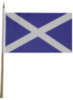 Schottland - Andreaskreuz (Grobritannien) Fahne 10 x 15 cm