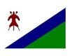 Lesotho 1987 - 2006 Fahne / Flagge 90 x 150 cm