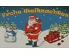 Weihnachtsmann frohe Weihnachten Fahne / Flagge 90 x 150 cm