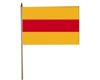 Baden Stockfahne / Stockflagge 30 x 46 cm