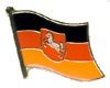 Lower Saxony Niedersachsen flag pin