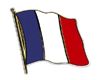 Frankreich Fahne/Flagge Pin