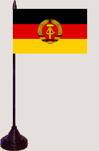 GDR (DDR) flag 10 x 15 cm