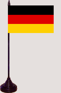 Deutschland Fahne 10 x 15 cm Tischfahne / Tischflagge