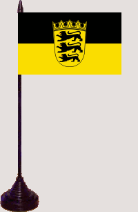 Baden-Württemberg flag 10 x 15 cm