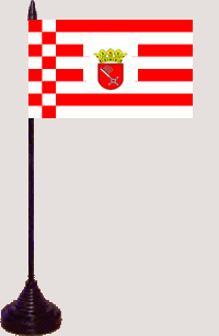 Bremen Fahne 10 x 15 cm Tischfahne / Tischflagge
