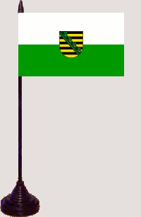 Saxony flag 10 x 15 cm