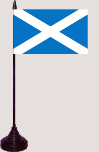 Schottland Tischfahne / Tischflagge 10 x 15 cm