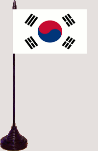 South Korea flag 10 x 15 cm